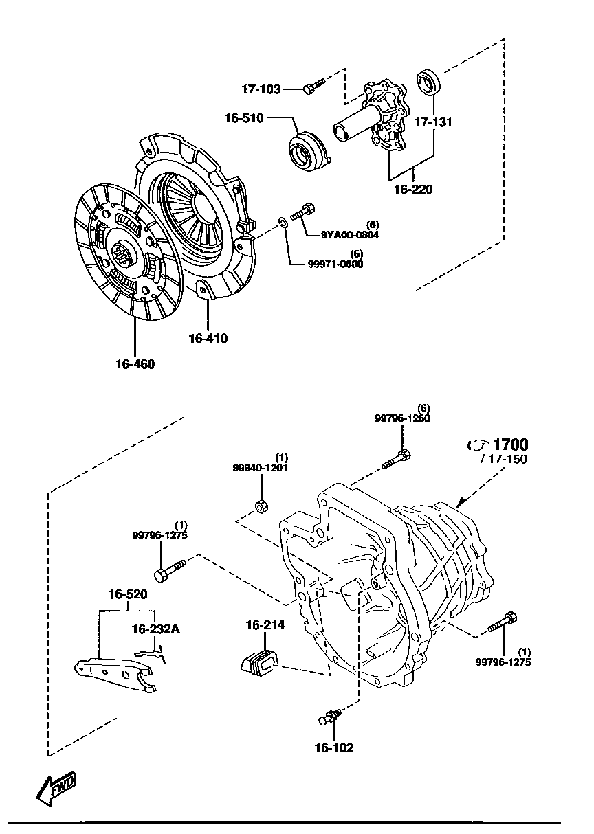 Cubierta del disco de embrague