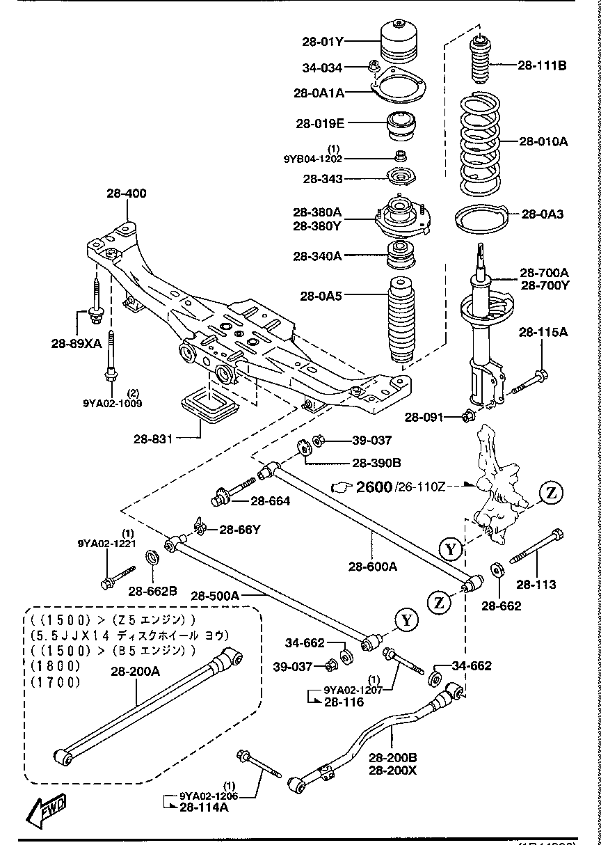 Rear Suspension Mechanisms