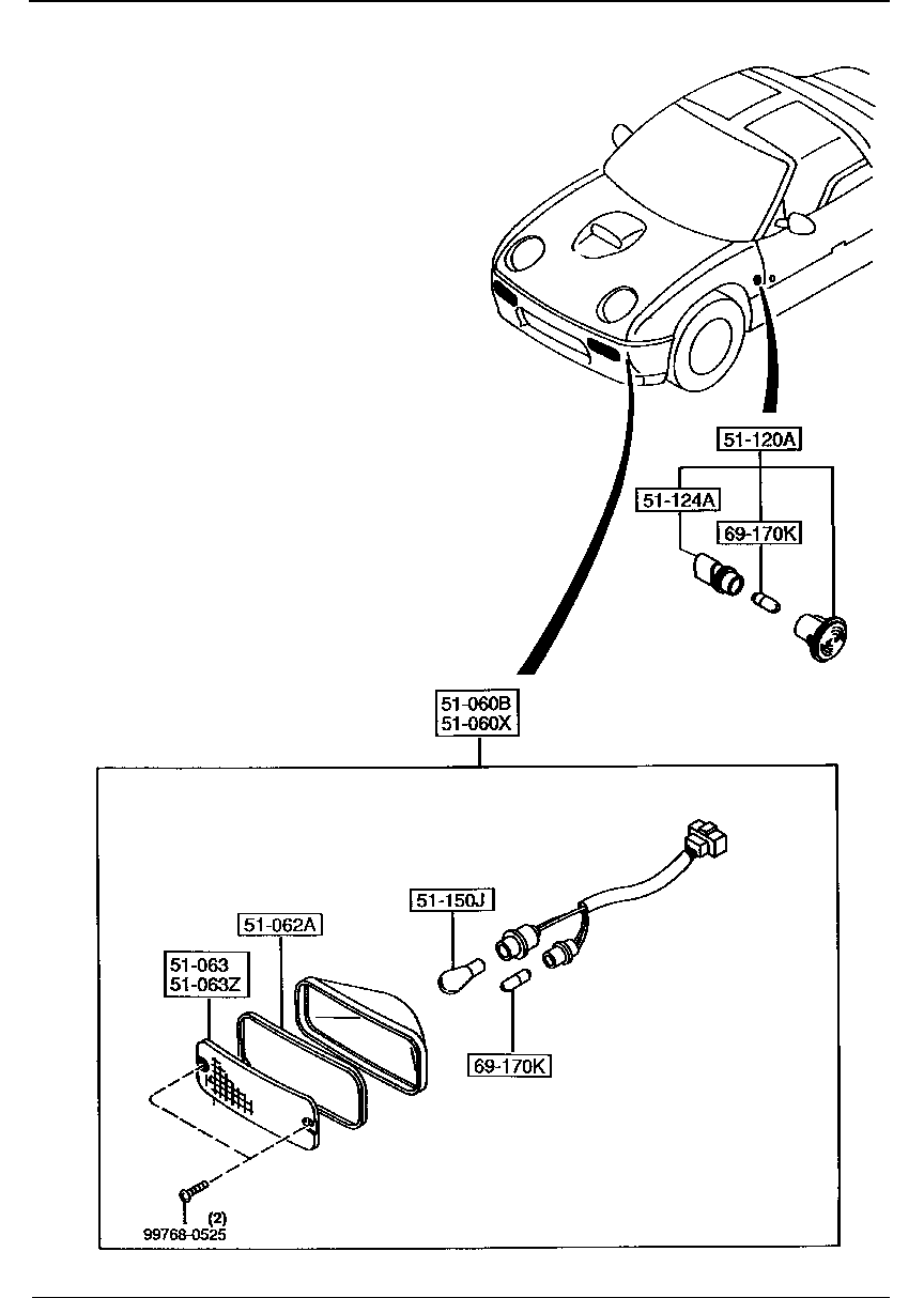 Front Combination Lamps