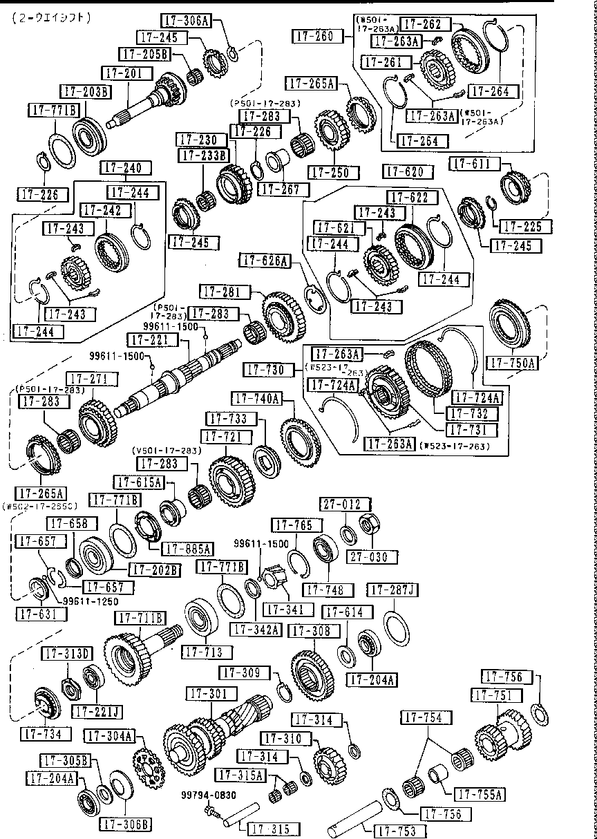 Manual Transmission Gears