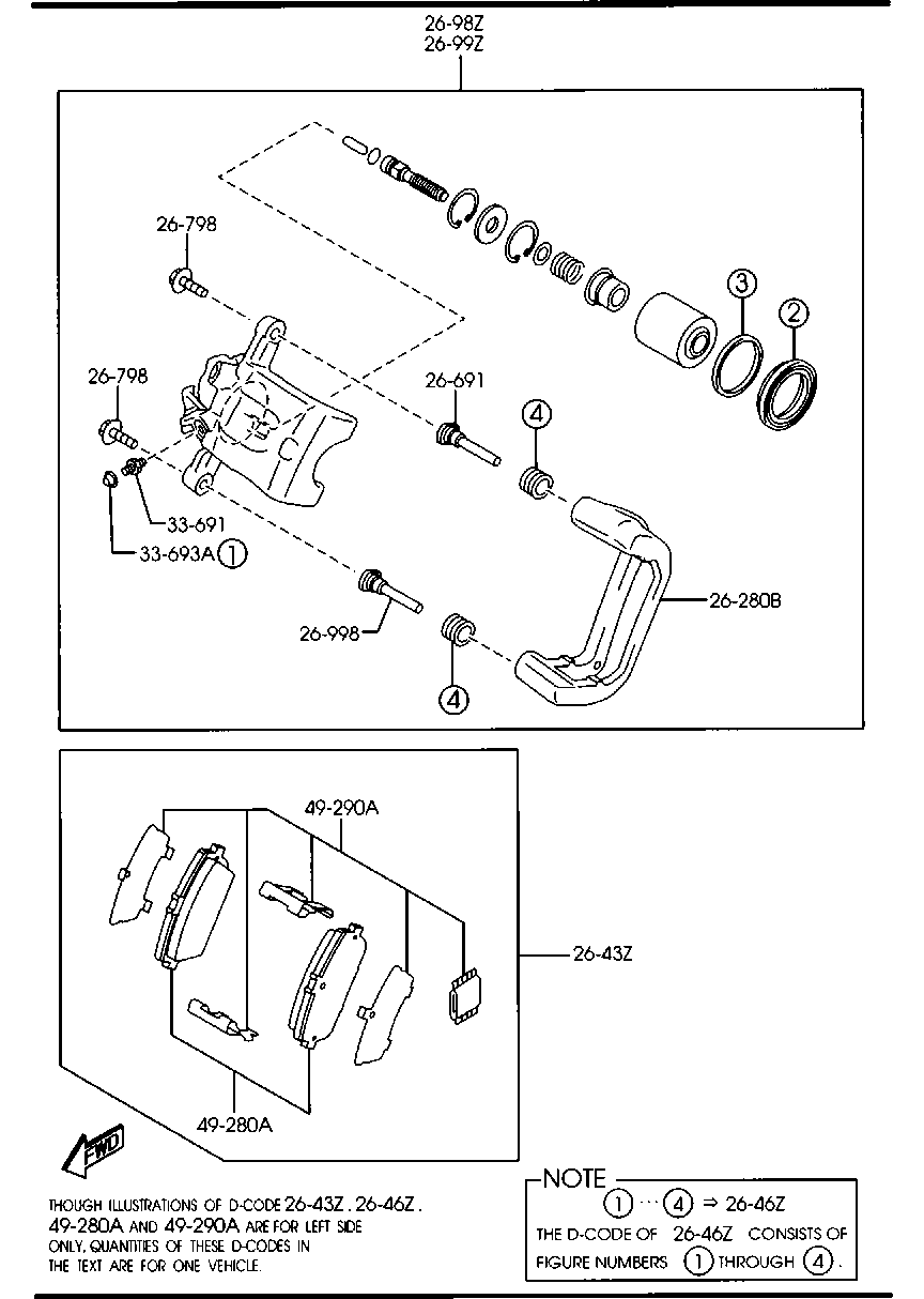 Rear Brake Mechanisms
