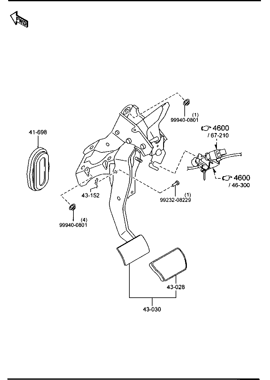 Brake Pedal