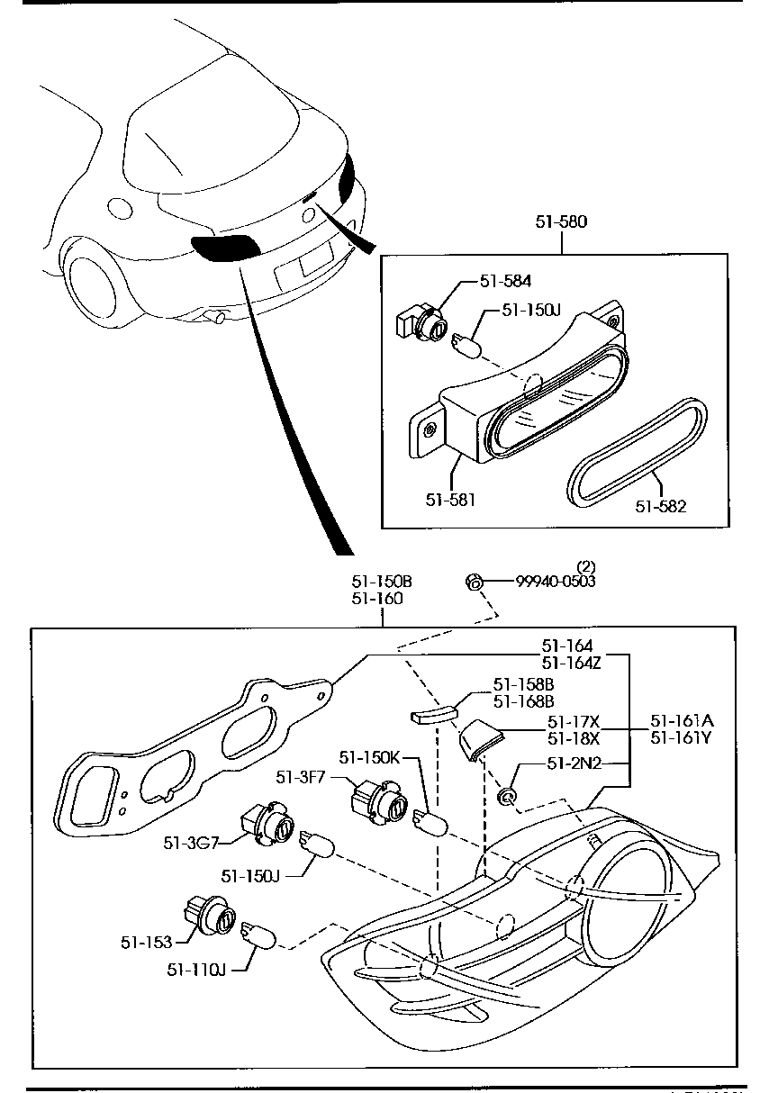 Rear Combination Lamps