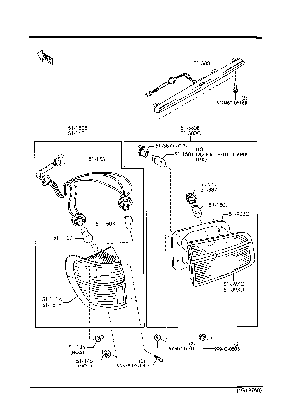 Rear Combination Lamps