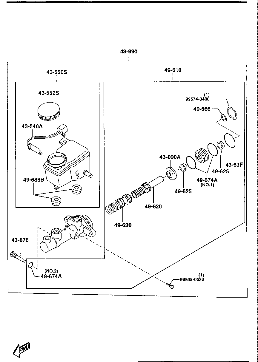 Brake Master Cylinder & Power Brake