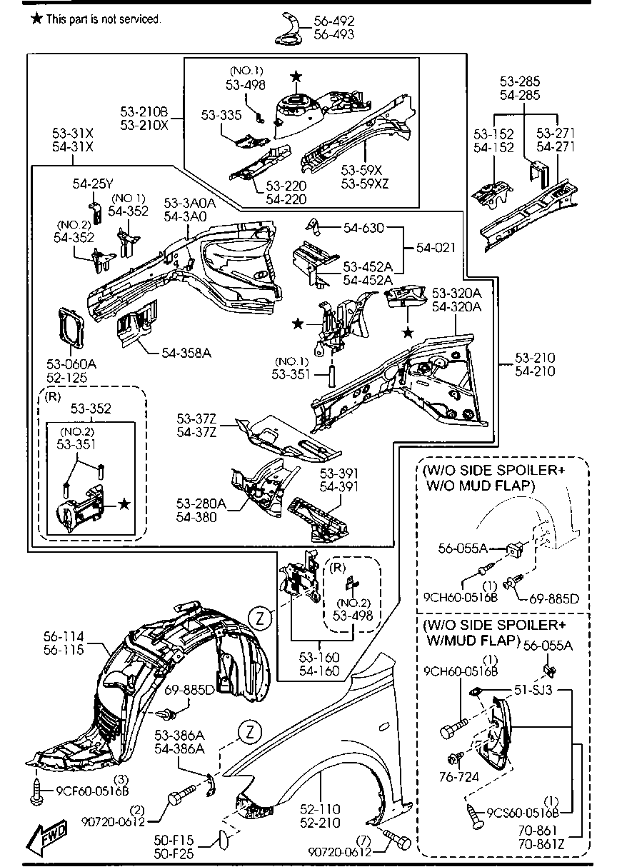 Fender & Wheel Apron Panels