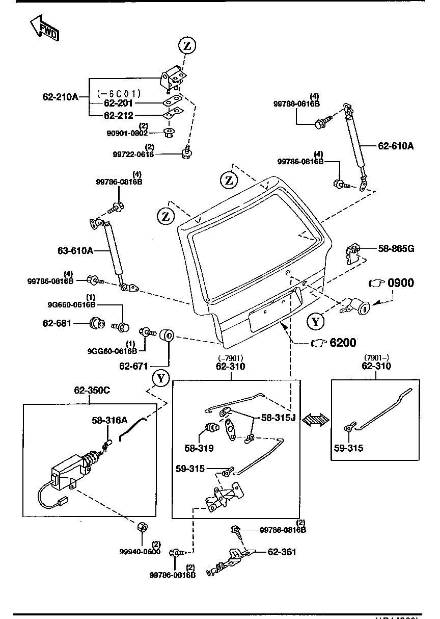 Lift Gate Mechanisms