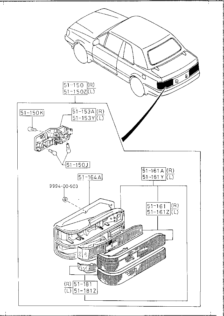 Rear Combination Lamps