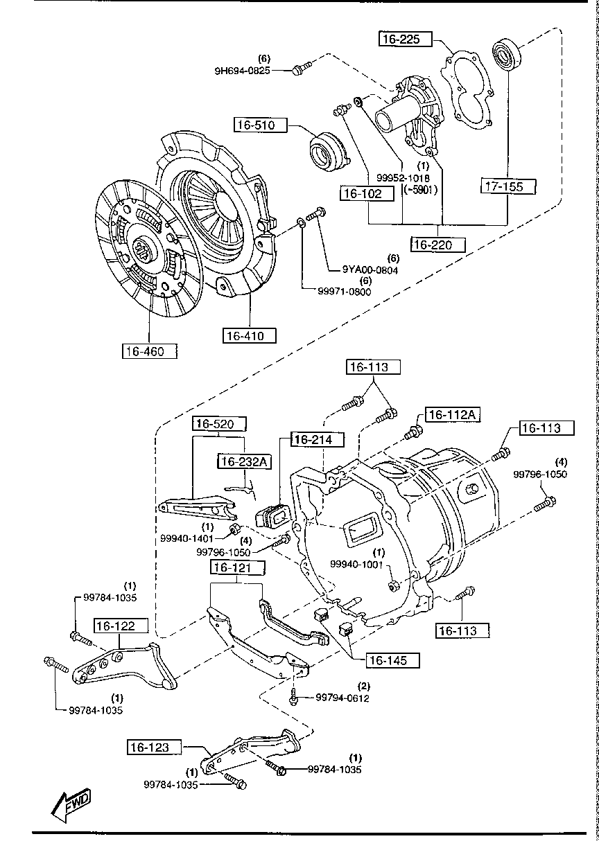 Clutch Disc Cover