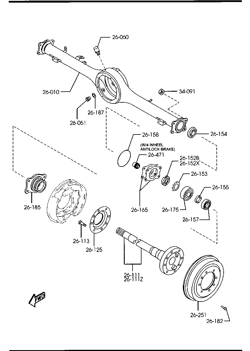 Rear Axle