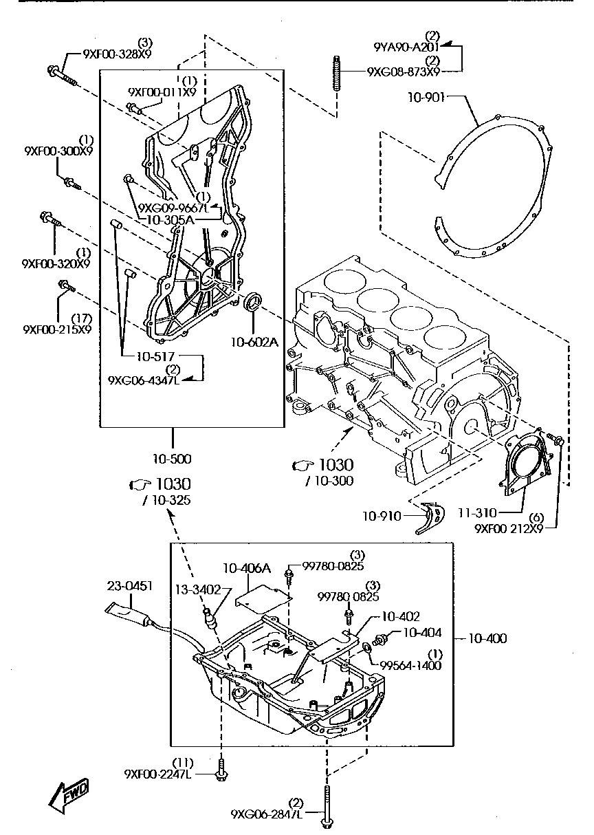 Oil Pan & Timing Cover
