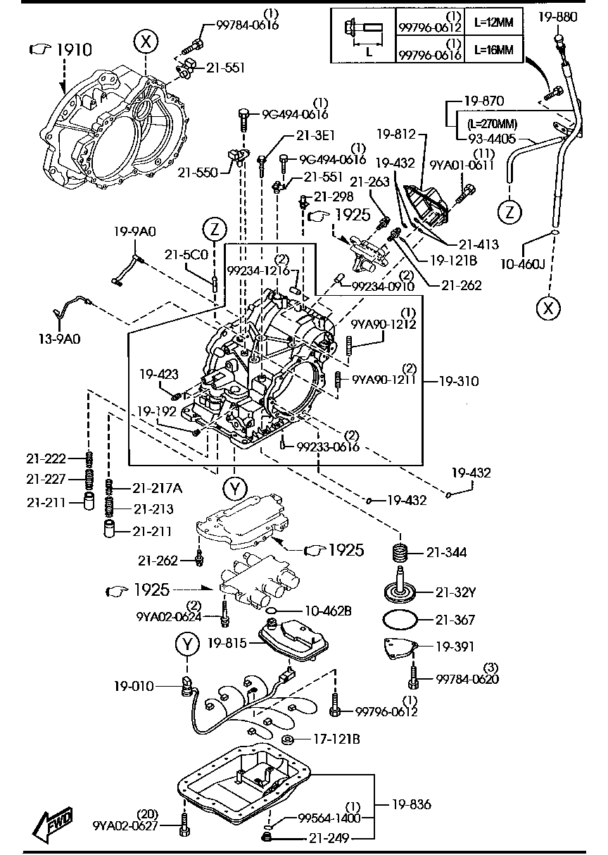 Transmission Case & Main Control System