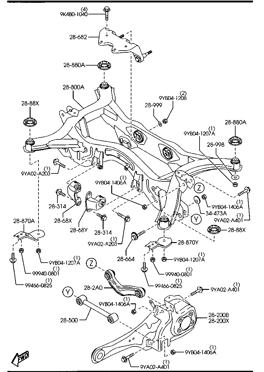 Rear Lower Arms