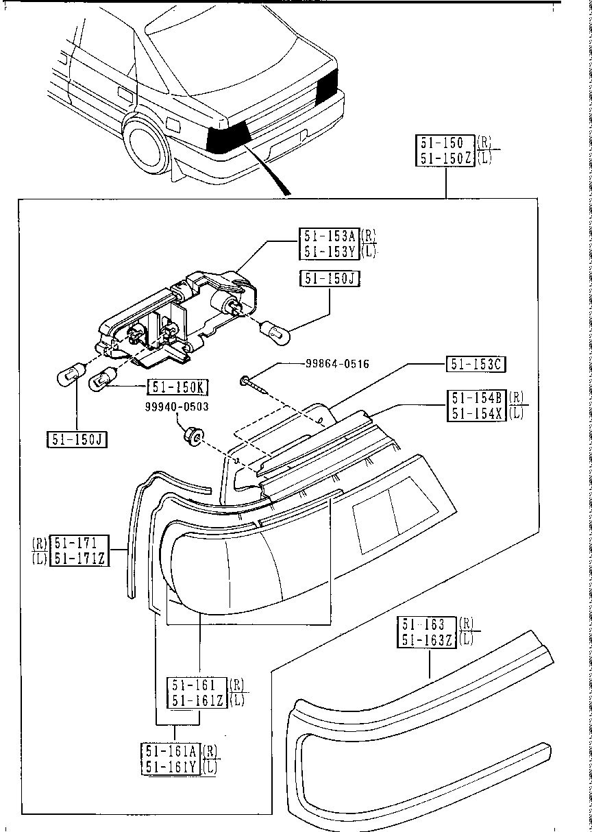 Rear Combination Lamps