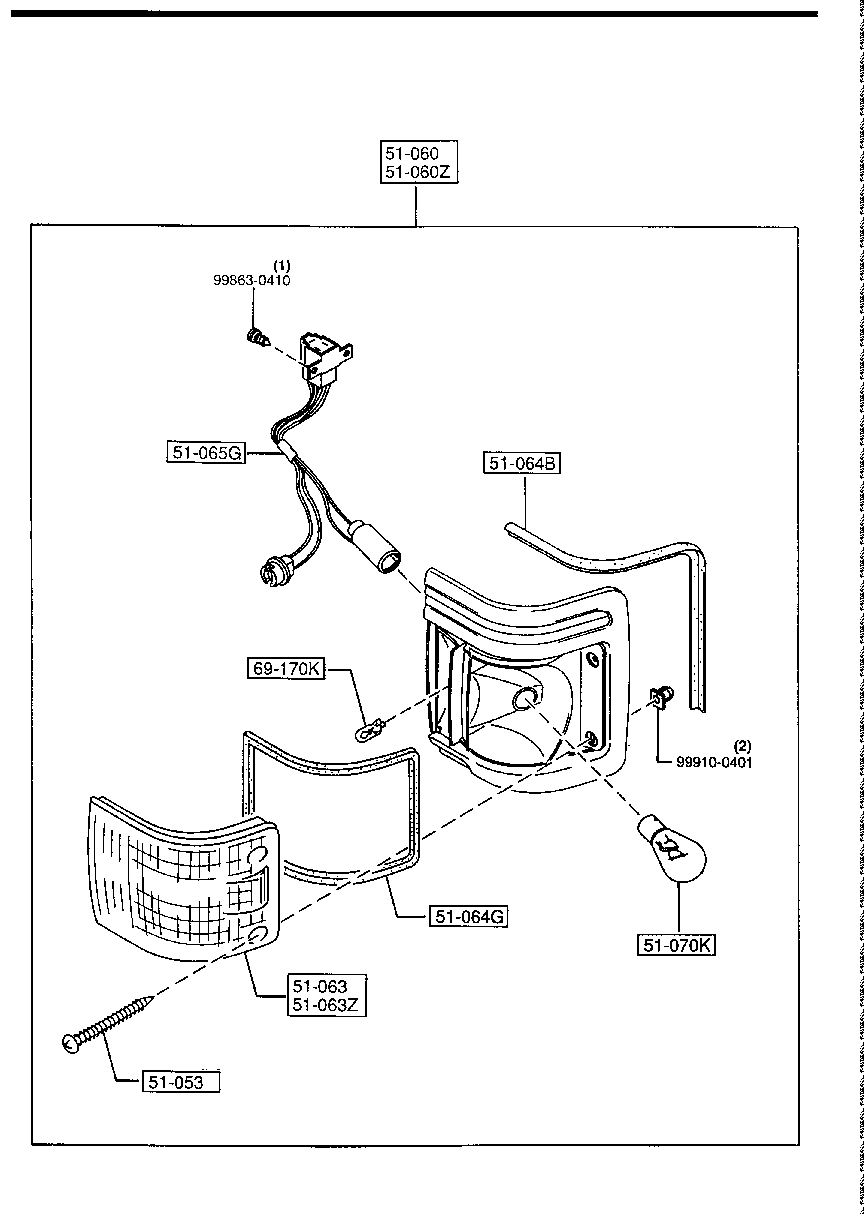 Front Combination Lamps