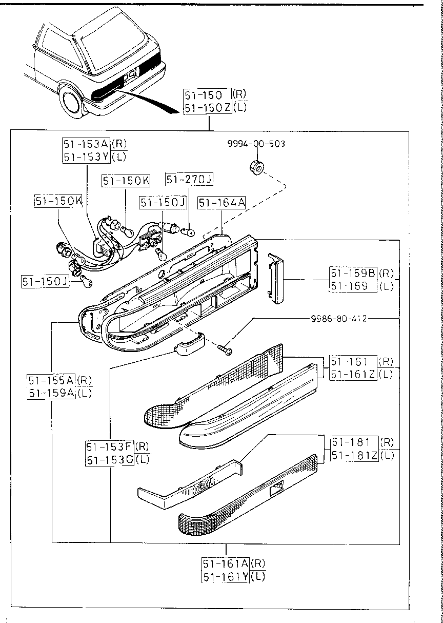 Rear Combination Lamps