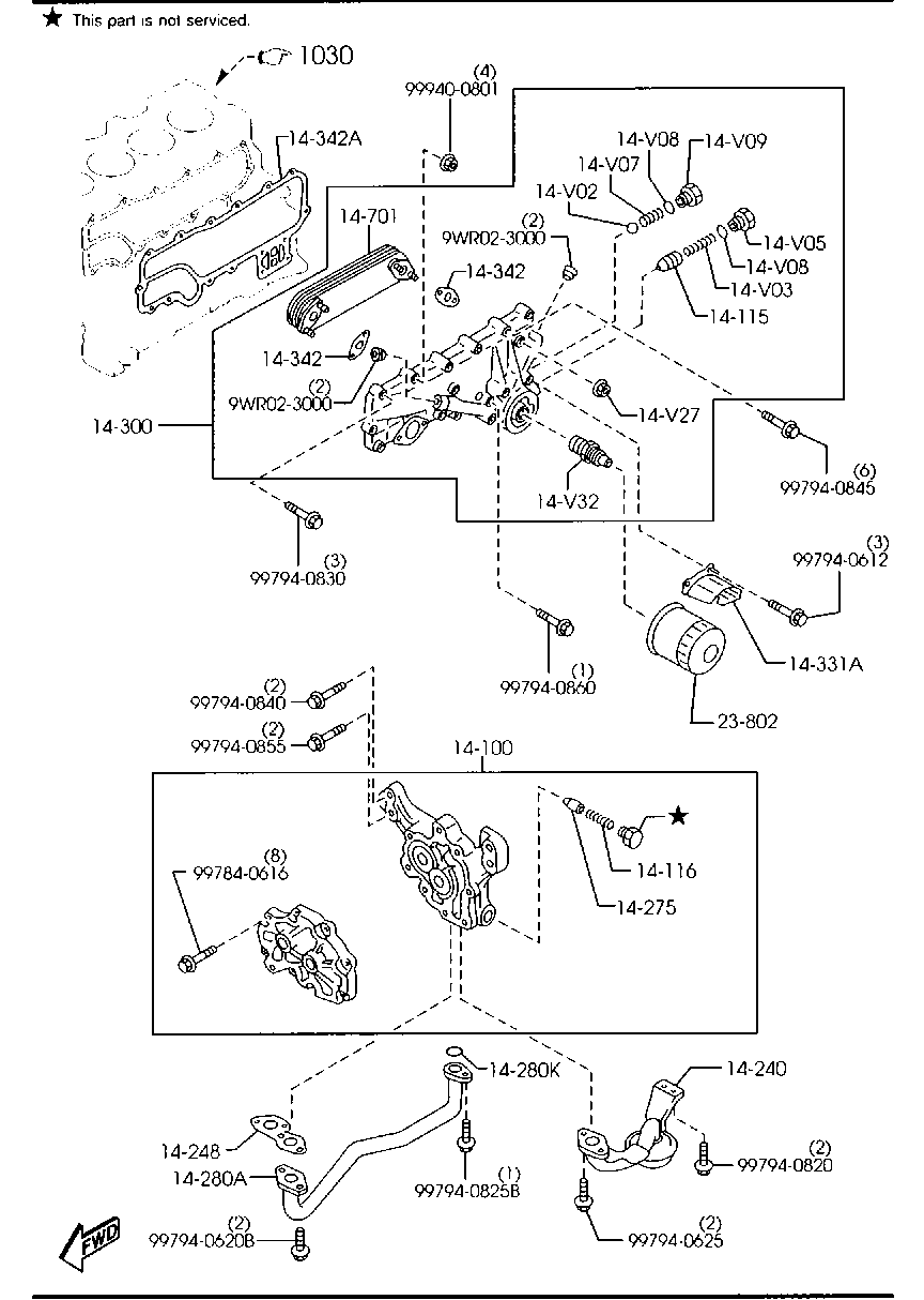 Oil Pump, Filter