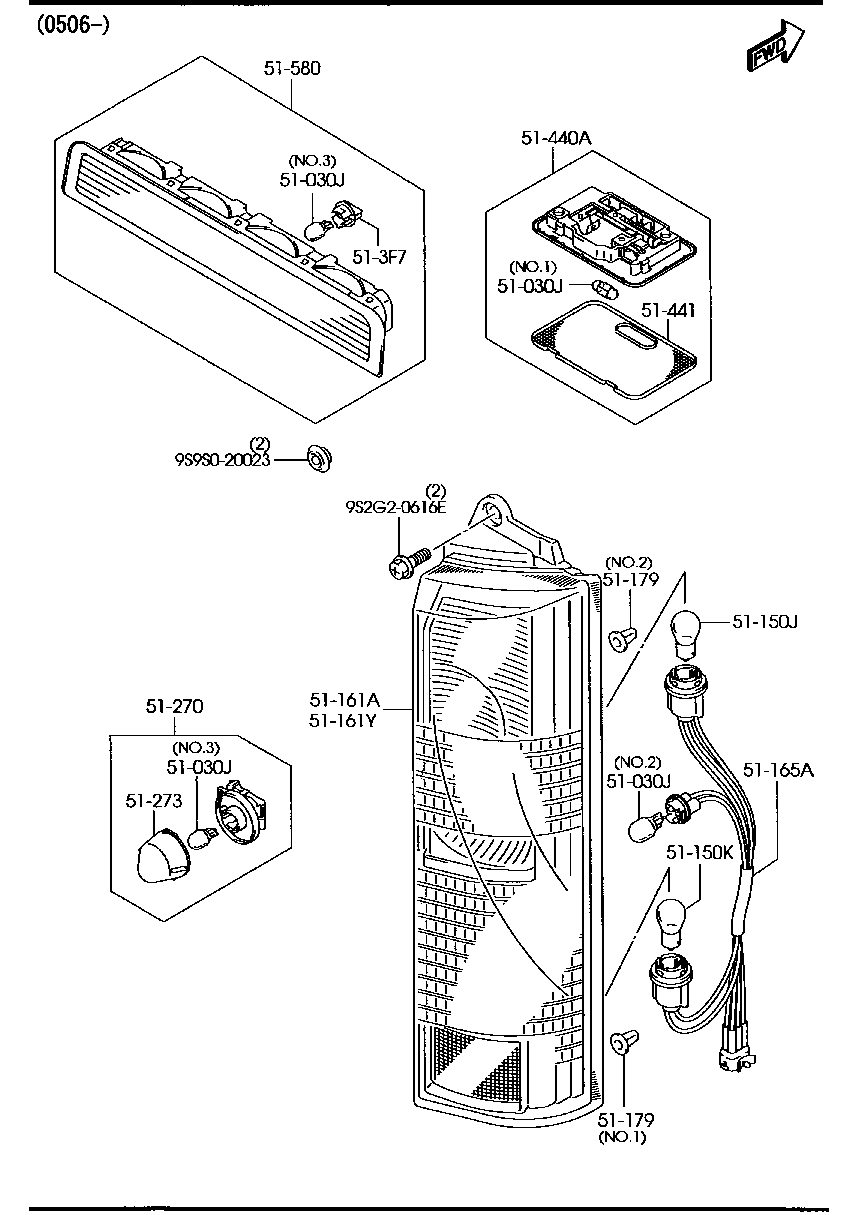 Rear Combination Lamps