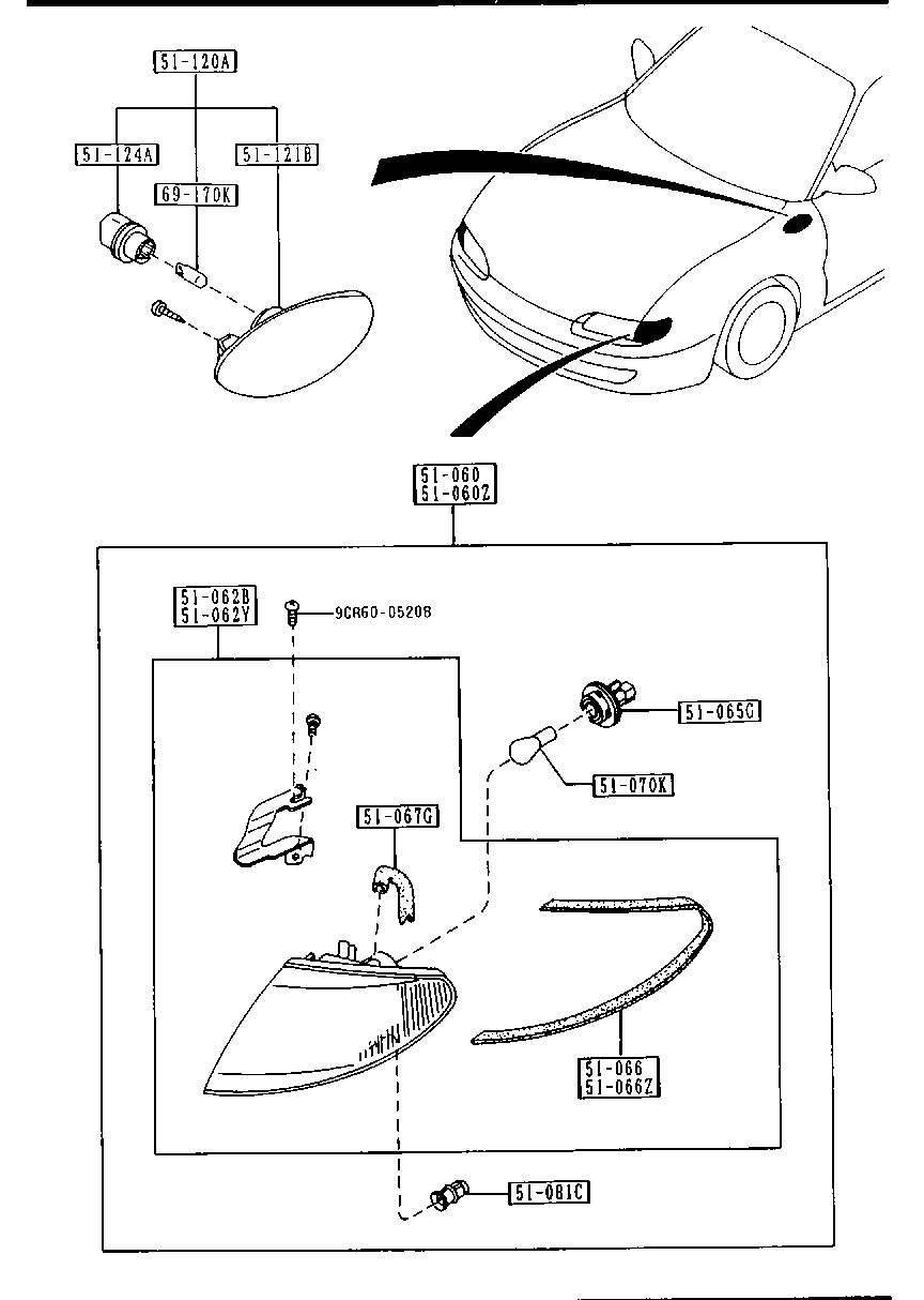 Front Combination Lamps