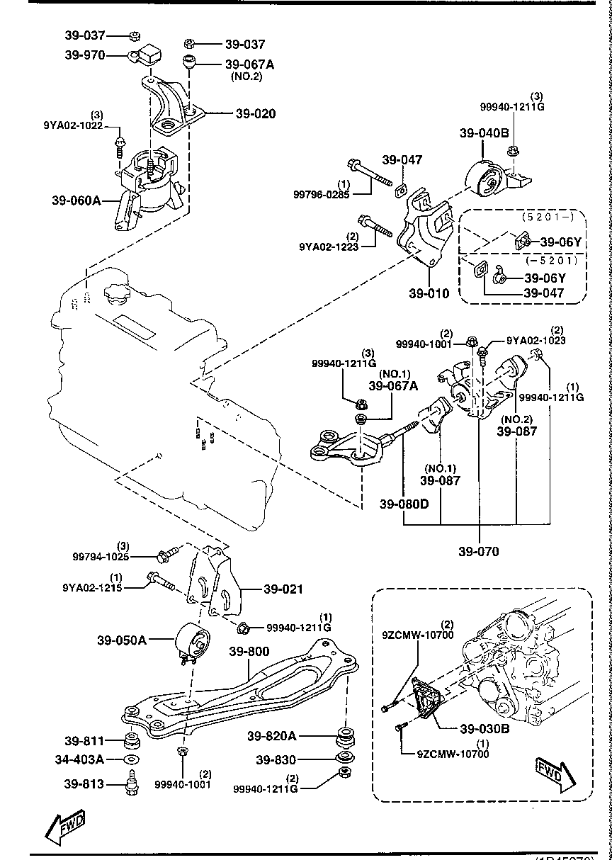 Engine Transmission Mountings