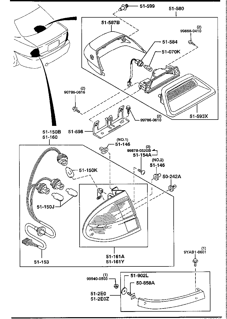 Rear Combination Lamps