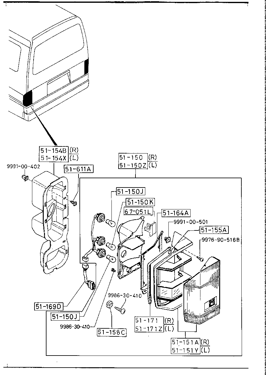 Rear Combination Lamps