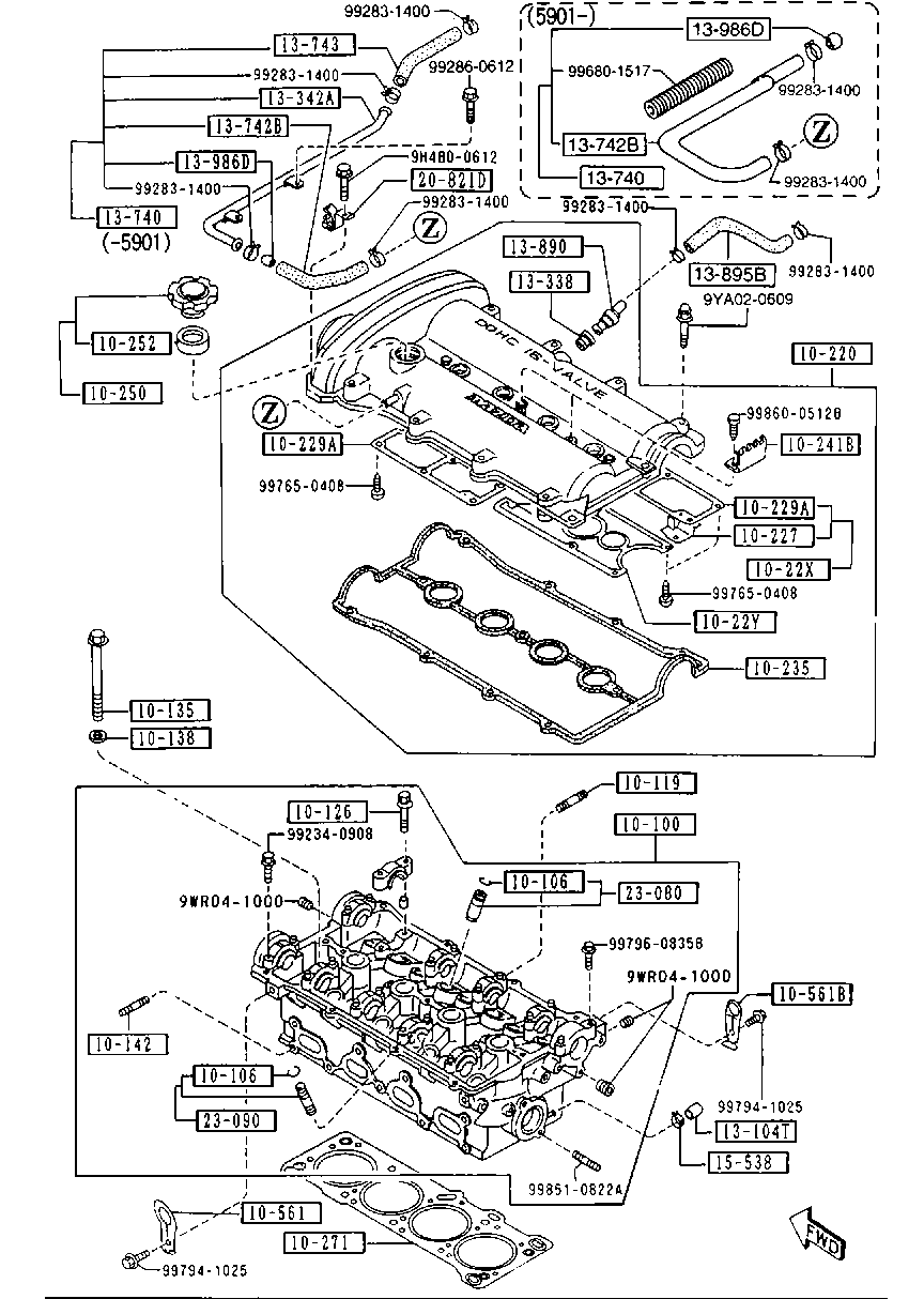 Cylinder Head & Cover