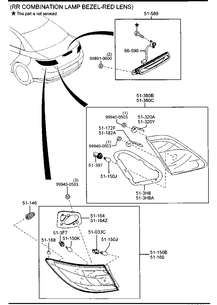 Rear Combination Lamps