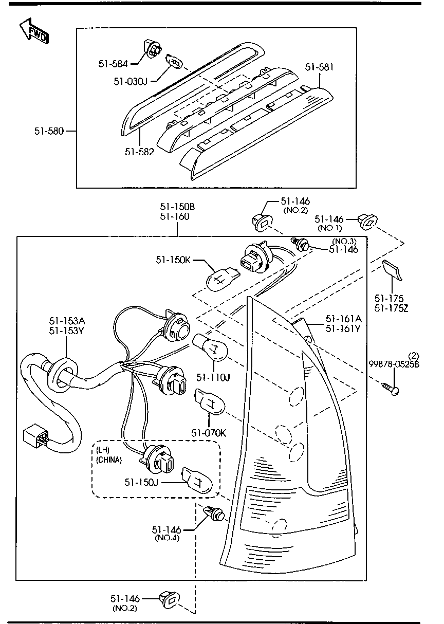 Rear Combination Lamps