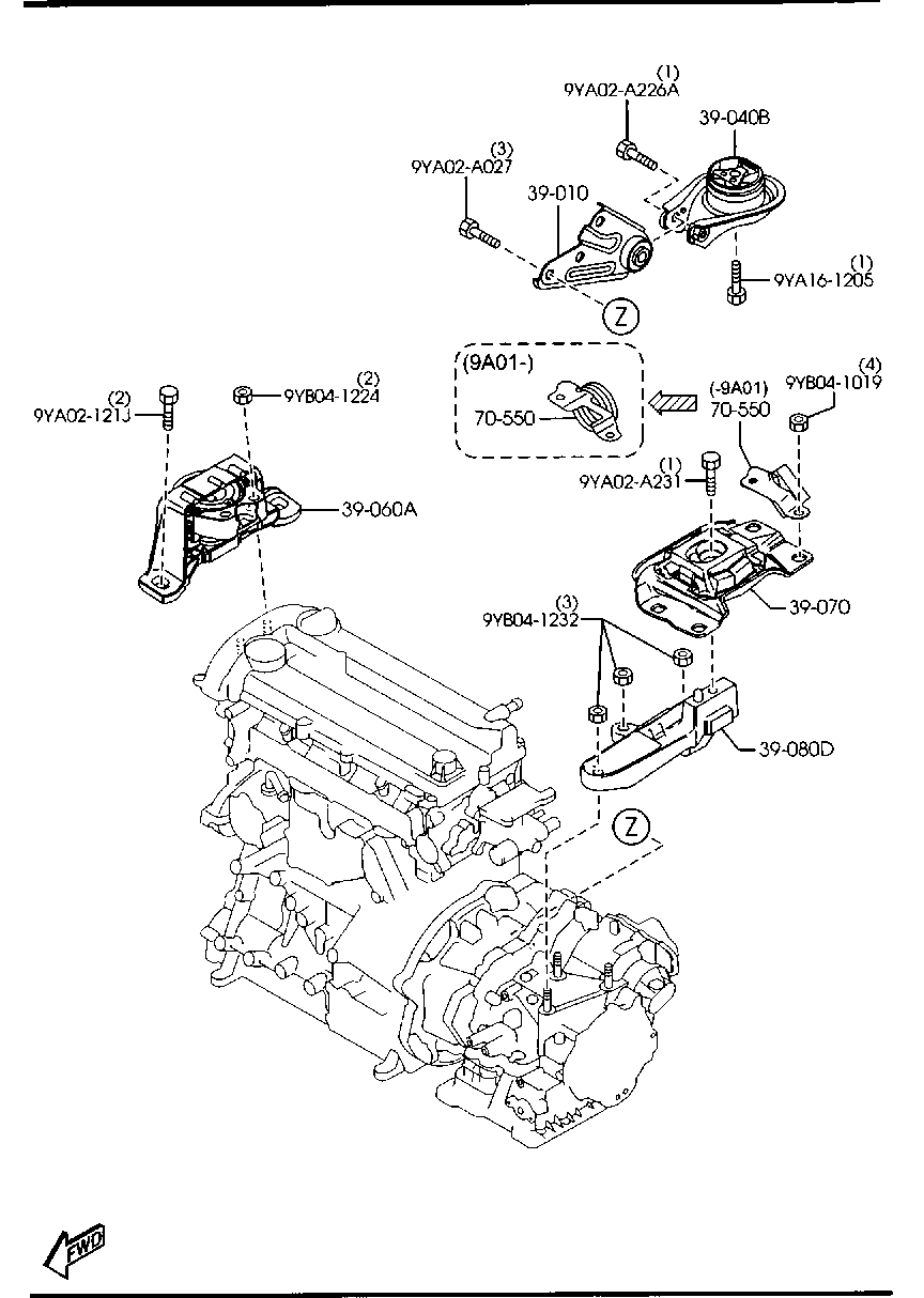 Engine Transmission Mountings