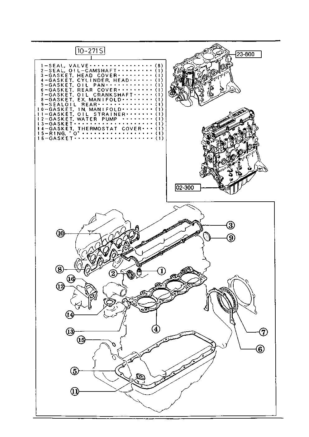 Engine & Gasket Sets
