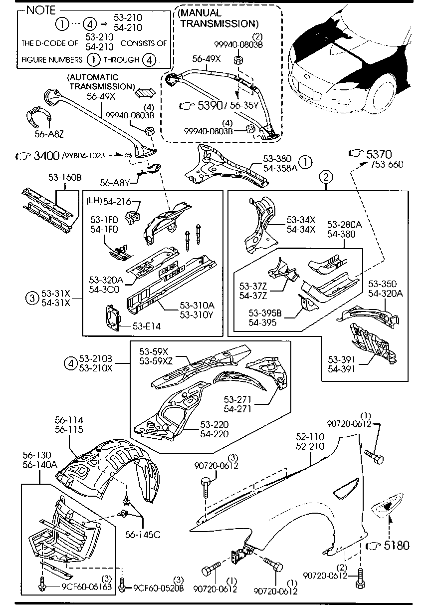 Fender & Wheel Apron Panels