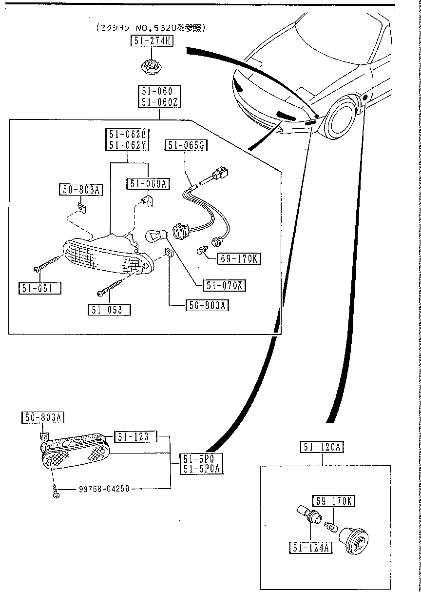 Front Combination Lamps