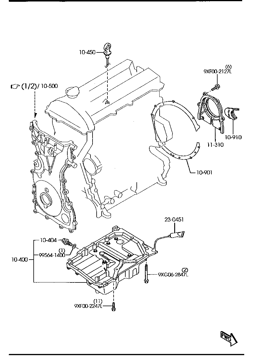 Oil Pan & Timing Cover