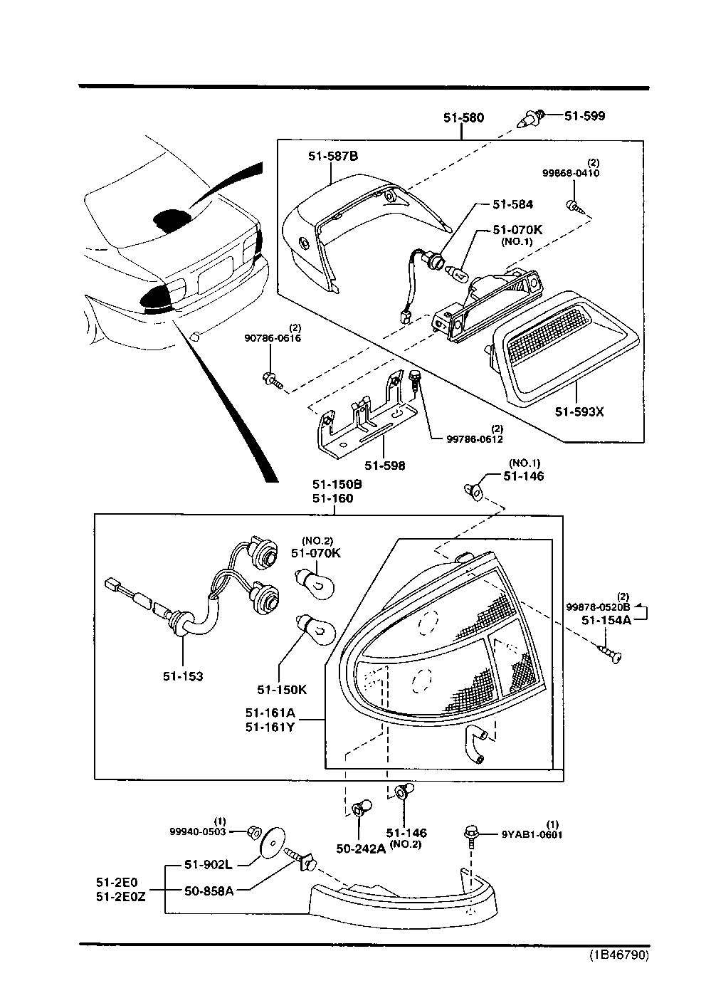 Rear Combination Lamps