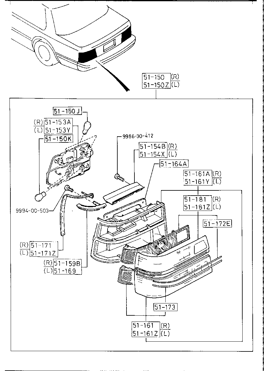 Rear Combination Lamps