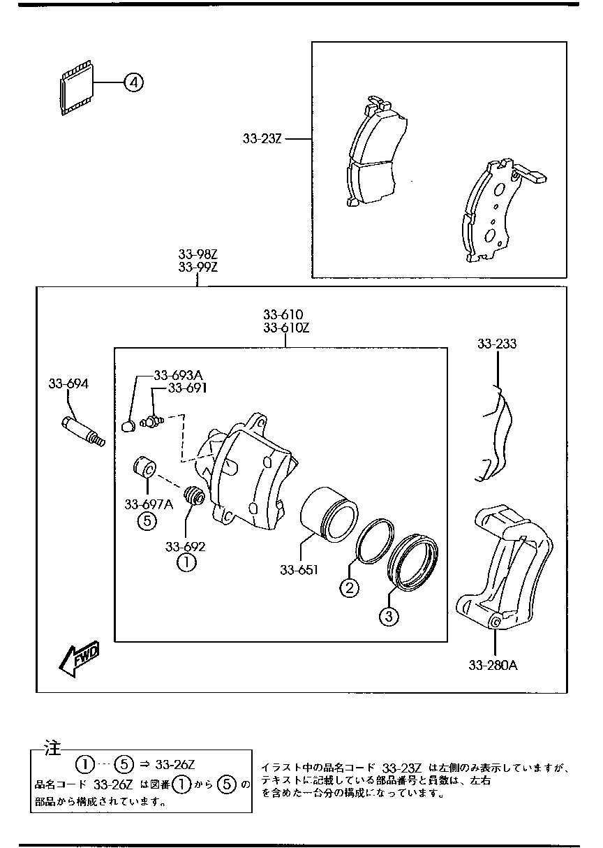 Front Brake Mechanisms