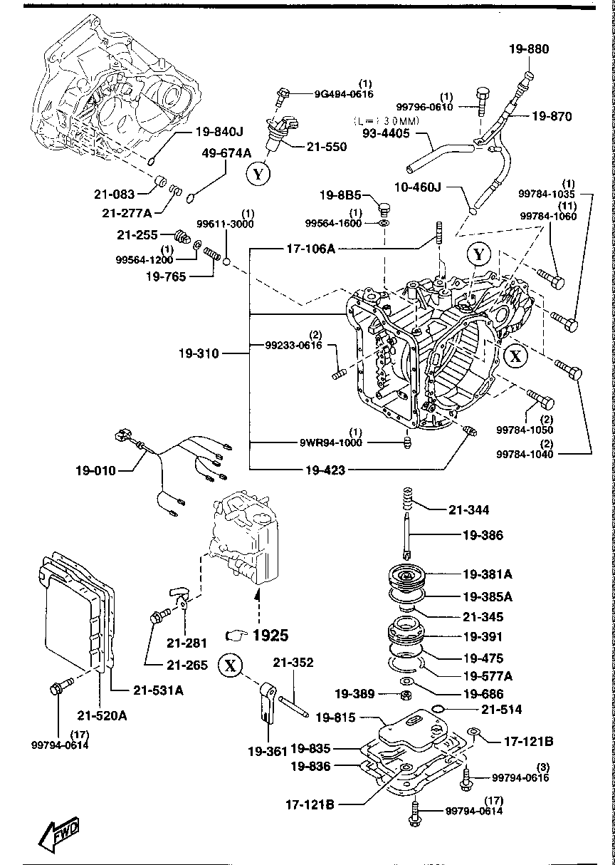 Transmission Case & Main Control System