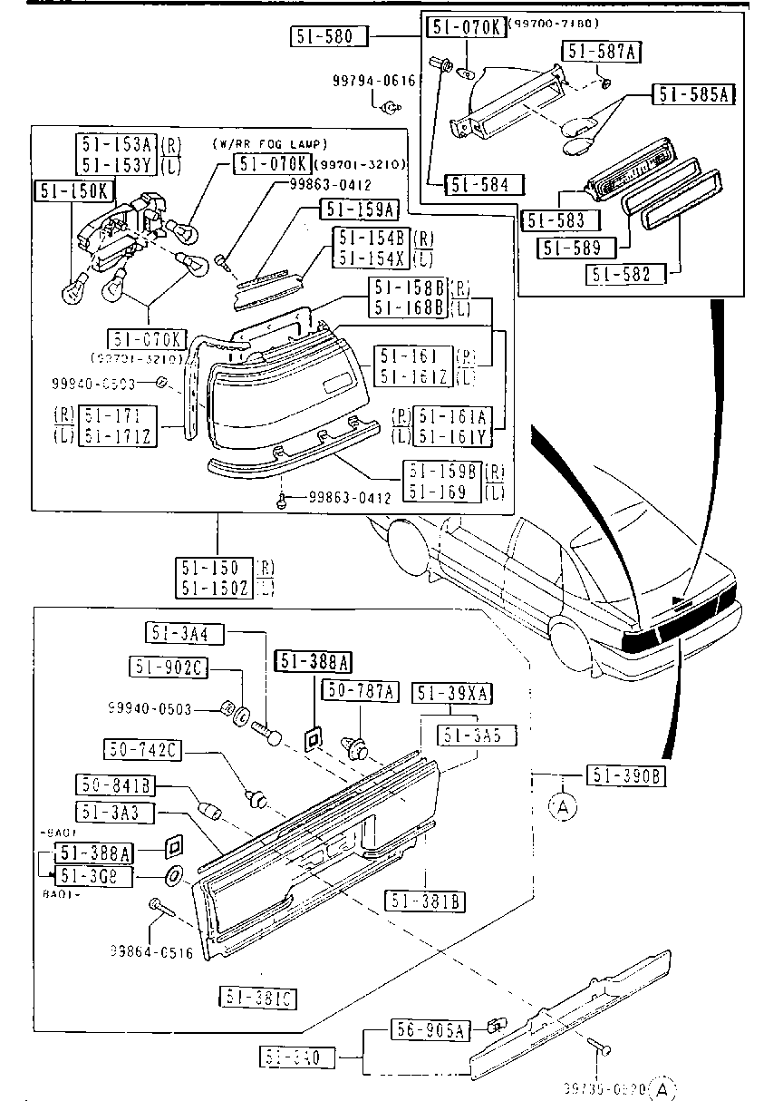 Rear Combination Lamps