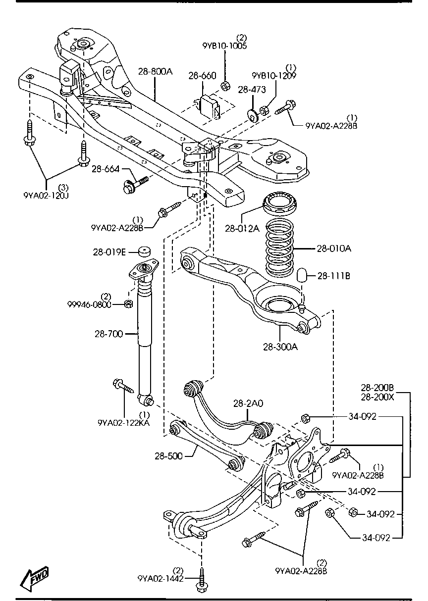 Rear Suspension Mechanisms