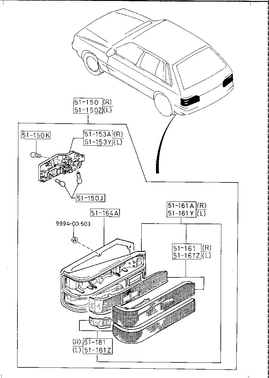 Rear Combination Lamps