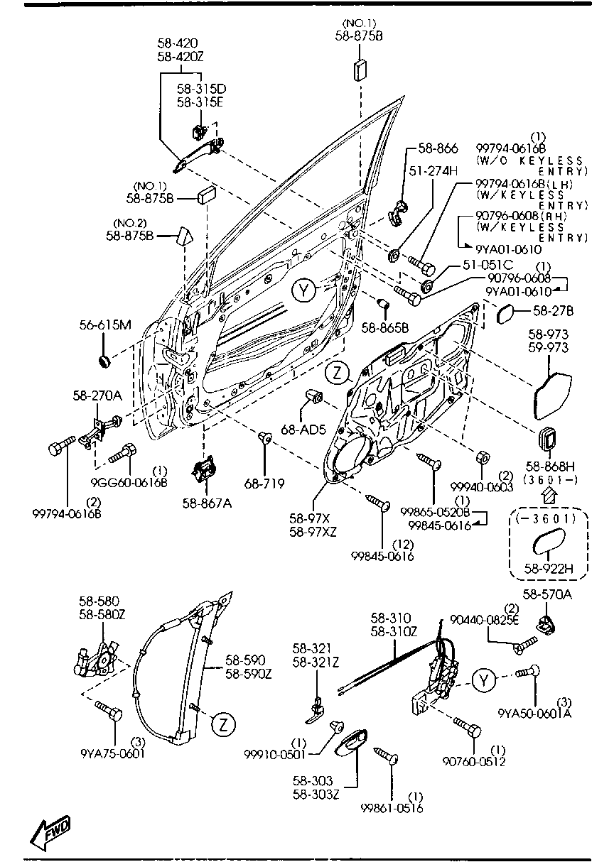 Front Door Mechanisms