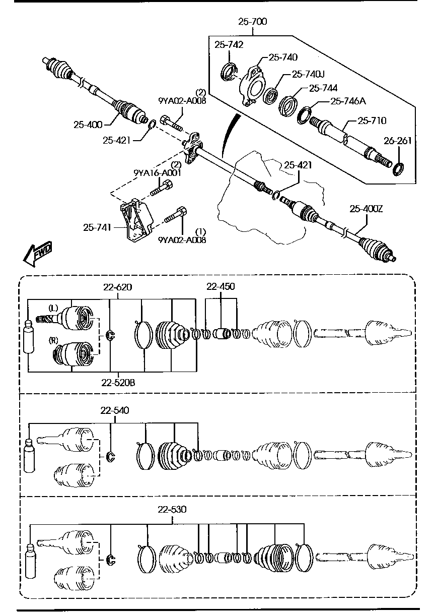 Front Drive Shafts