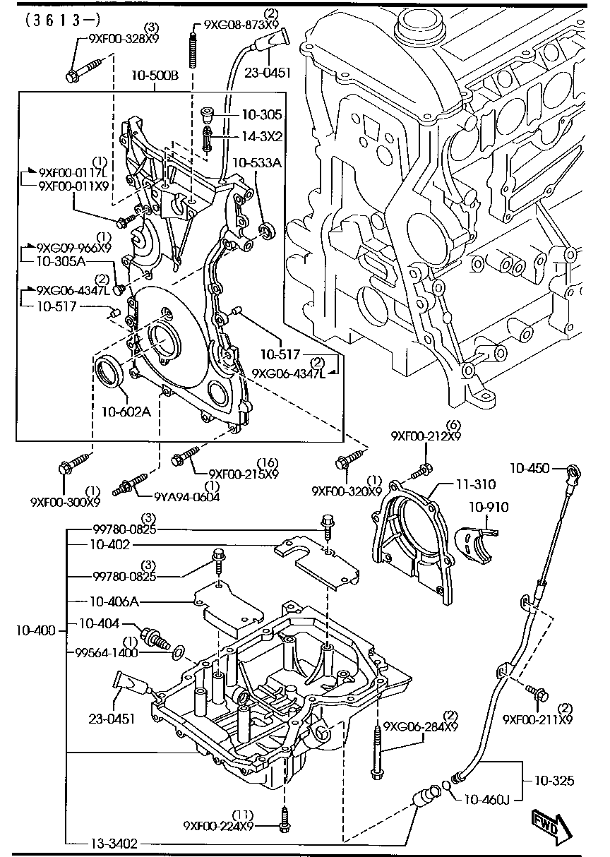 Oil Pan & Timing Cover