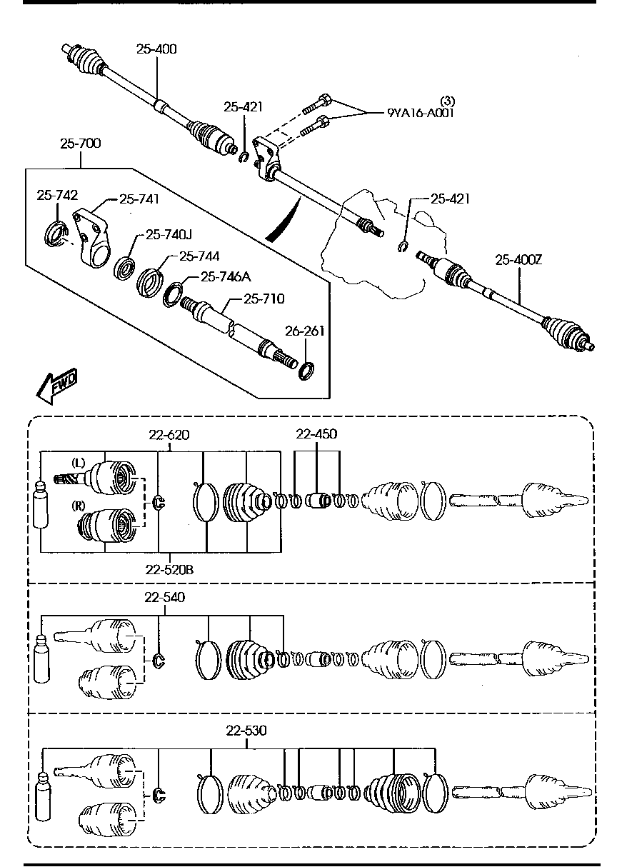 Front Drive Shafts