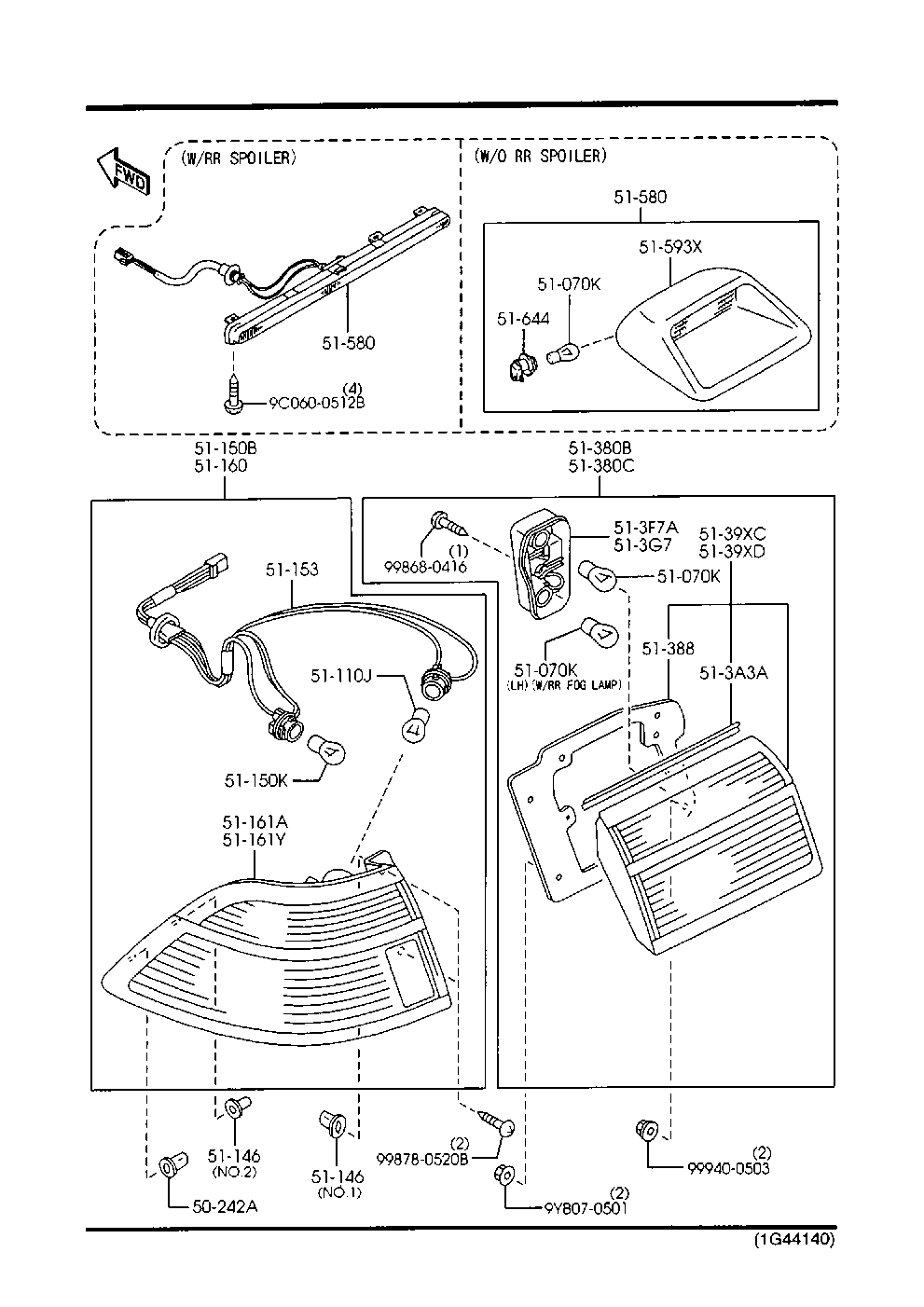 Rear Combination Lamps