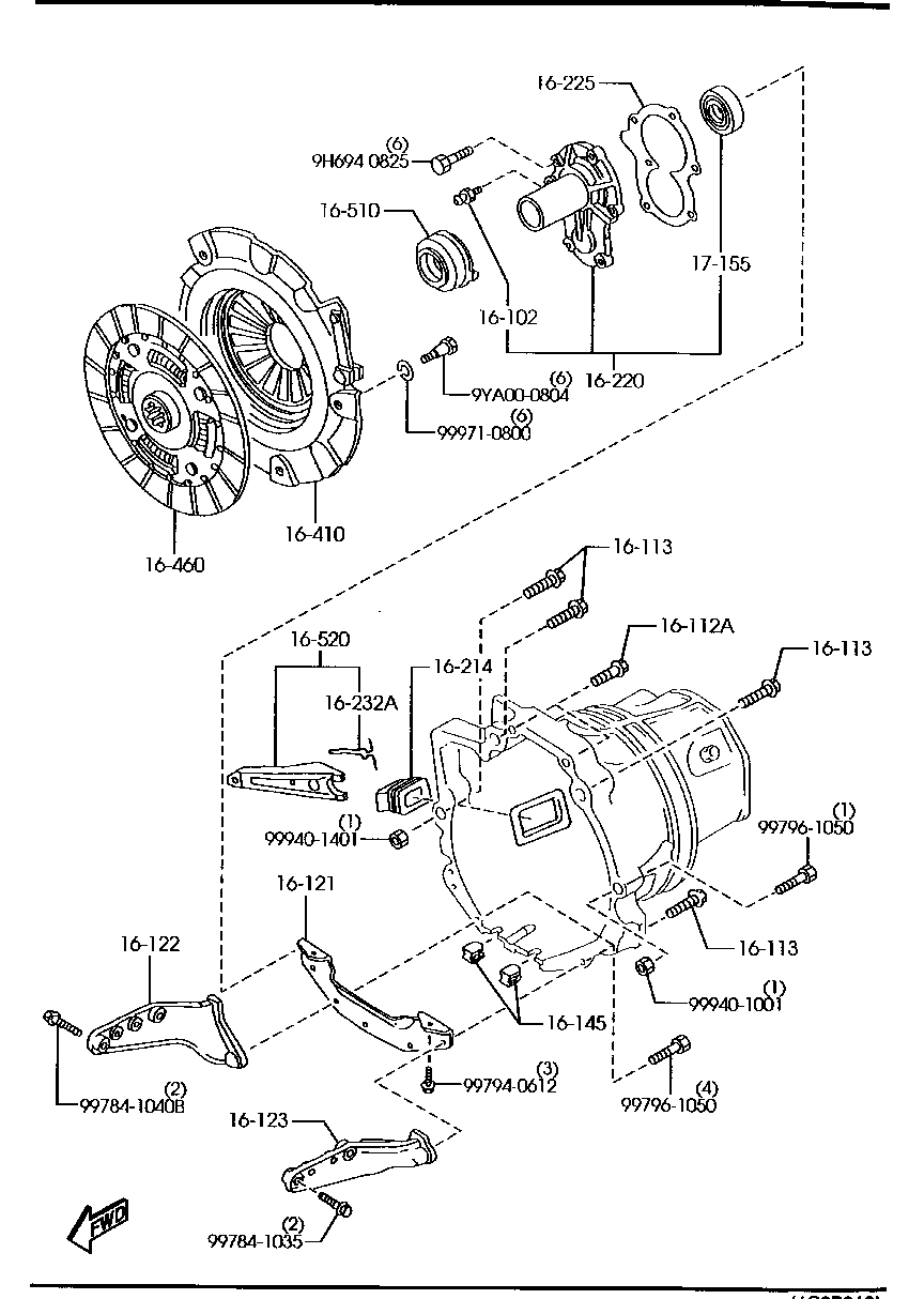 Clutch Disc Cover