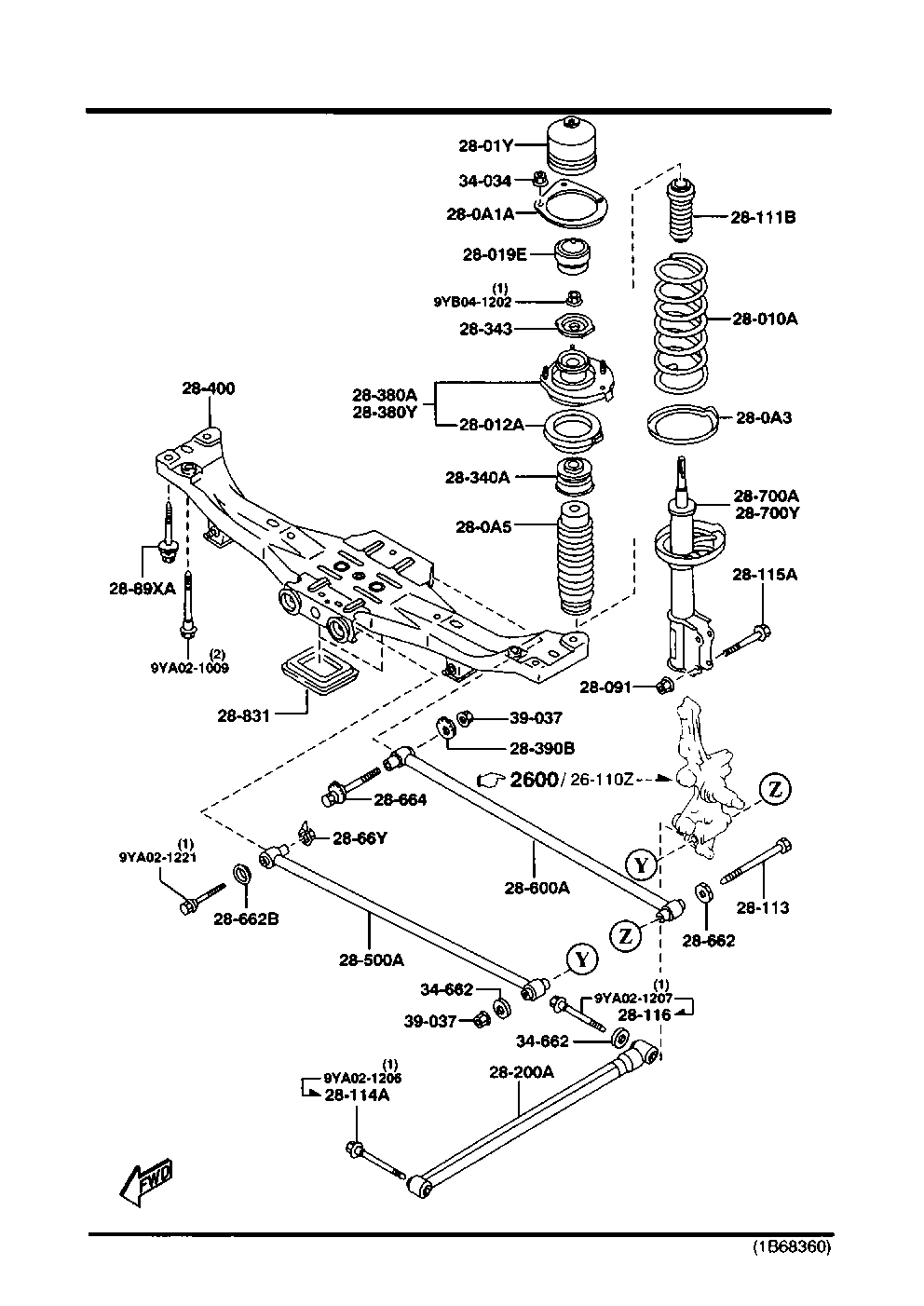 Rear Suspension Mechanisms