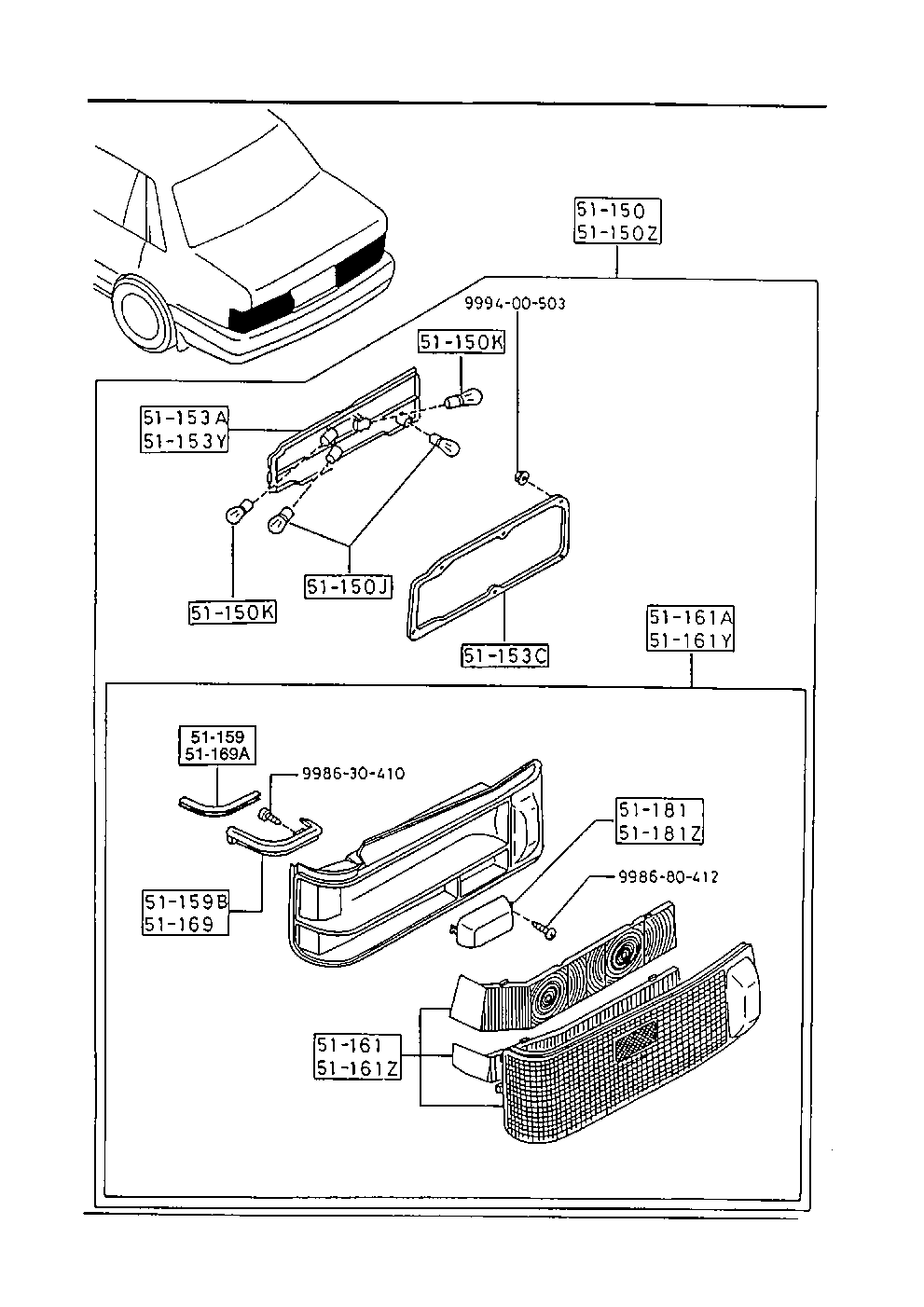 Rear Combination Lamps