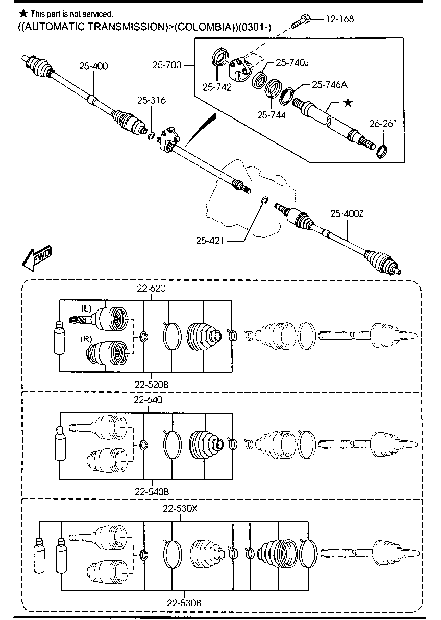 Front Drive Shafts